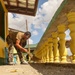 Construction continues at Matangharon Elementary School during Balikatan 2016