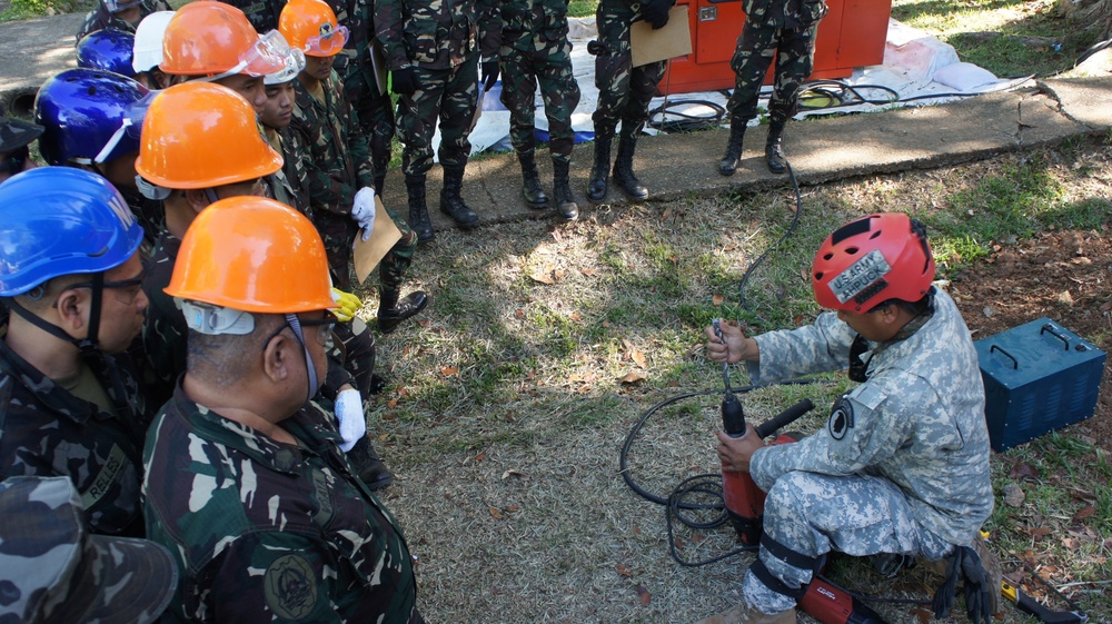 Urban Search and Rescue Training Balikatan 2016