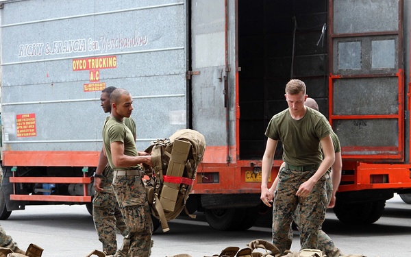 III MEF arrives in Philippines