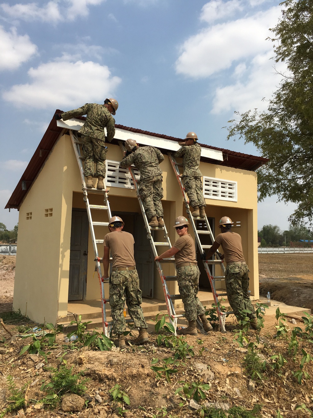 NMCB 4 DET Takeo, Cambodia