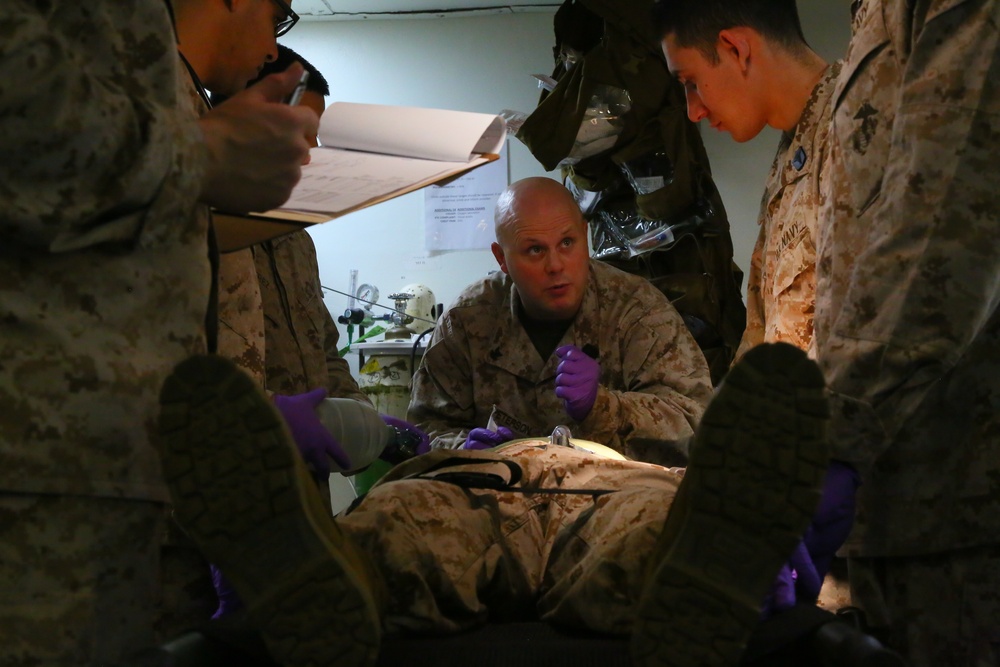 13th MEU Sailors lend a healing hand