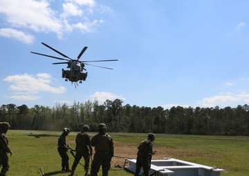 The next step; student pilots conduct external lifts