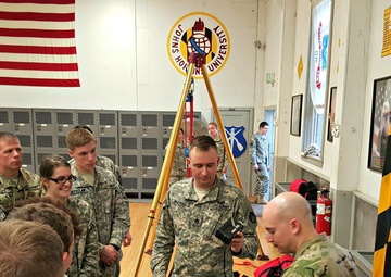 22nd CHEM Soldiers visit JHU