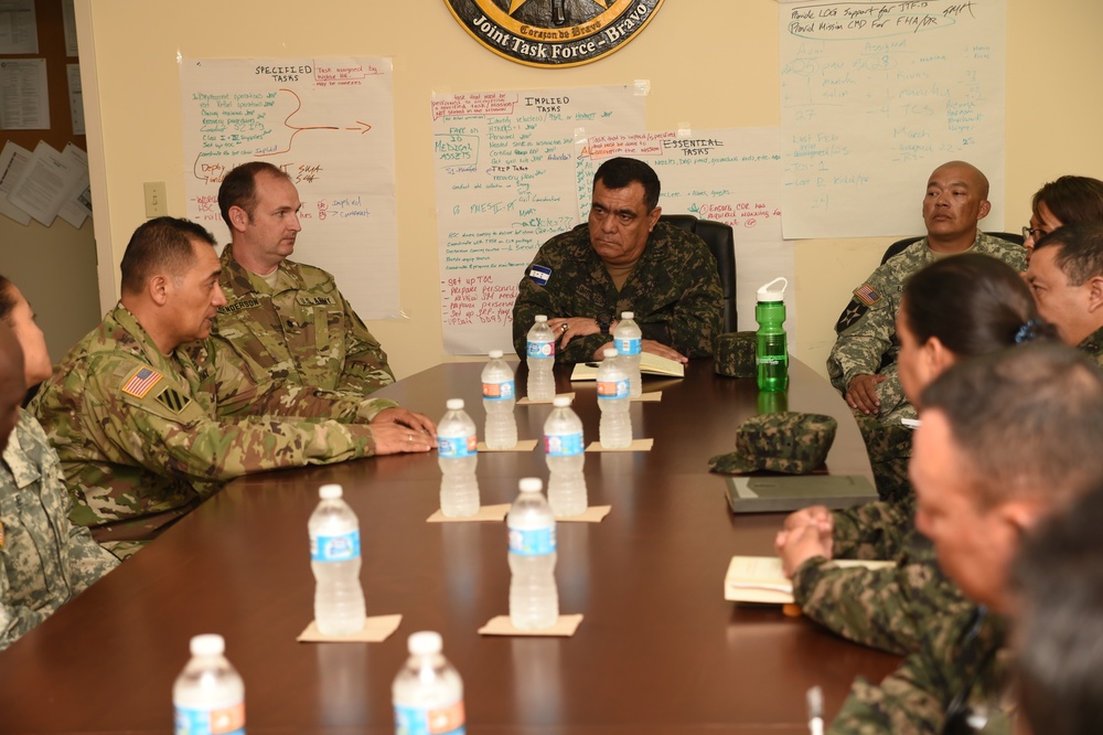 Honduran Logistics Command visits Soto Cano Air Base