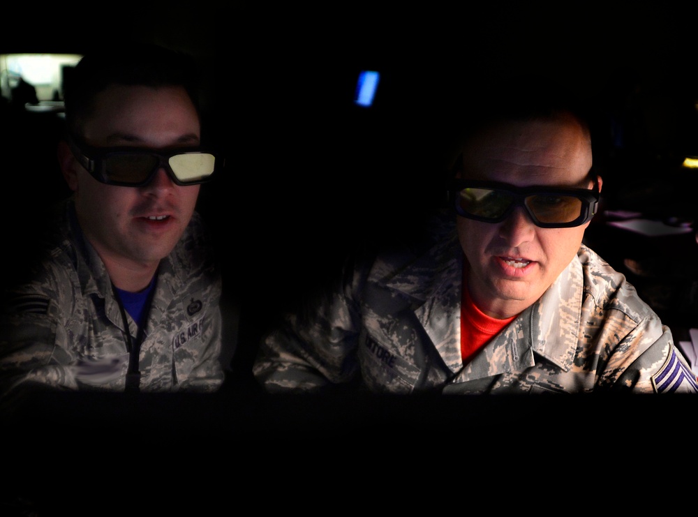Command chief spends a day with 22nd RS Airmen
