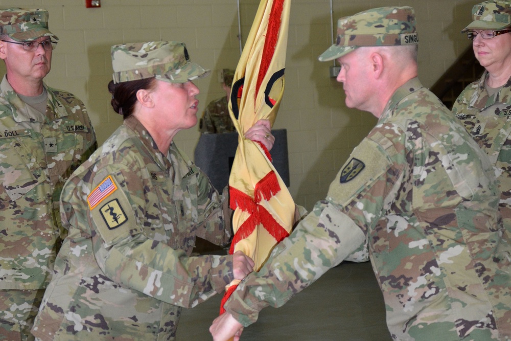 Army Reserve Sustainment Command welcomes a new command sergeant major