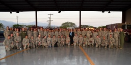 Secretary of the Air Force visits Soto Cano