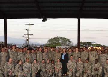 Secretary of the Air Force visits Soto Cano
