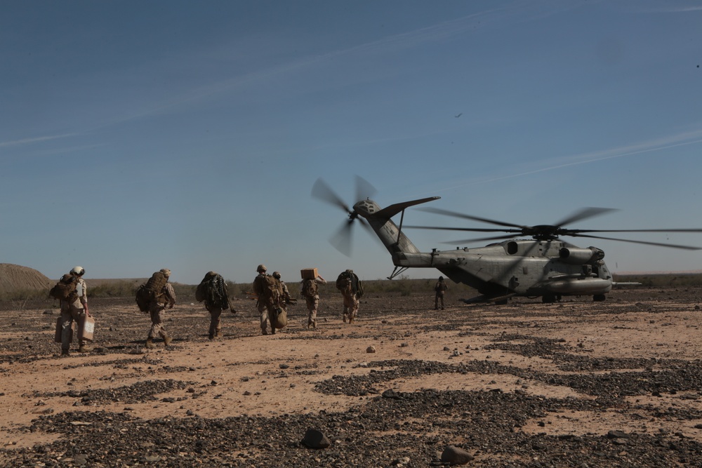 CH53E External Lift Training