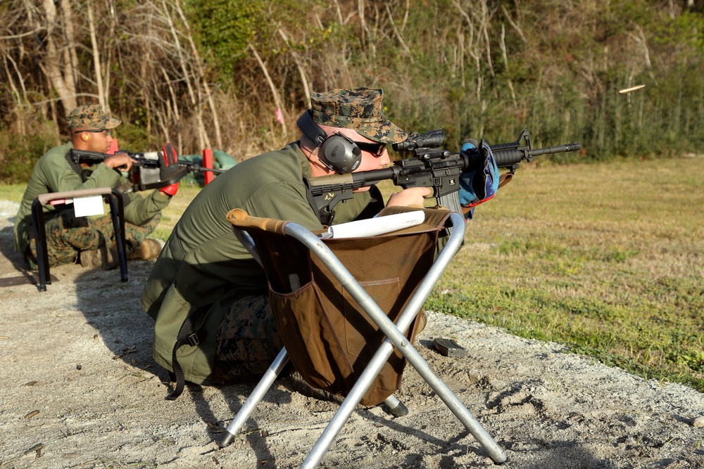 Marines gather to shoot Eastern Division Matches