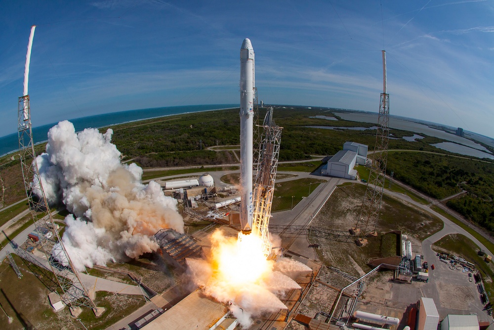 45th SW supports SpaceX’s CRS mission launch