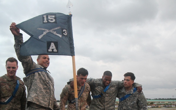 Co. A, 3-15th Inf. seizes 1-30th Inf. “War Flag”