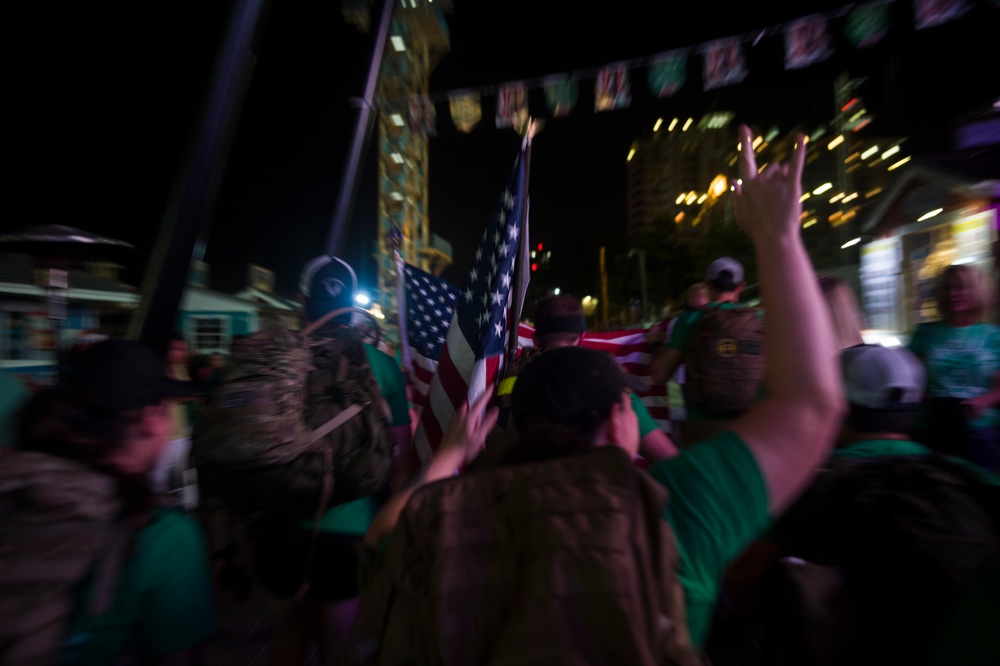 Air Commando Ruckers march from Tampa to Hurlburt