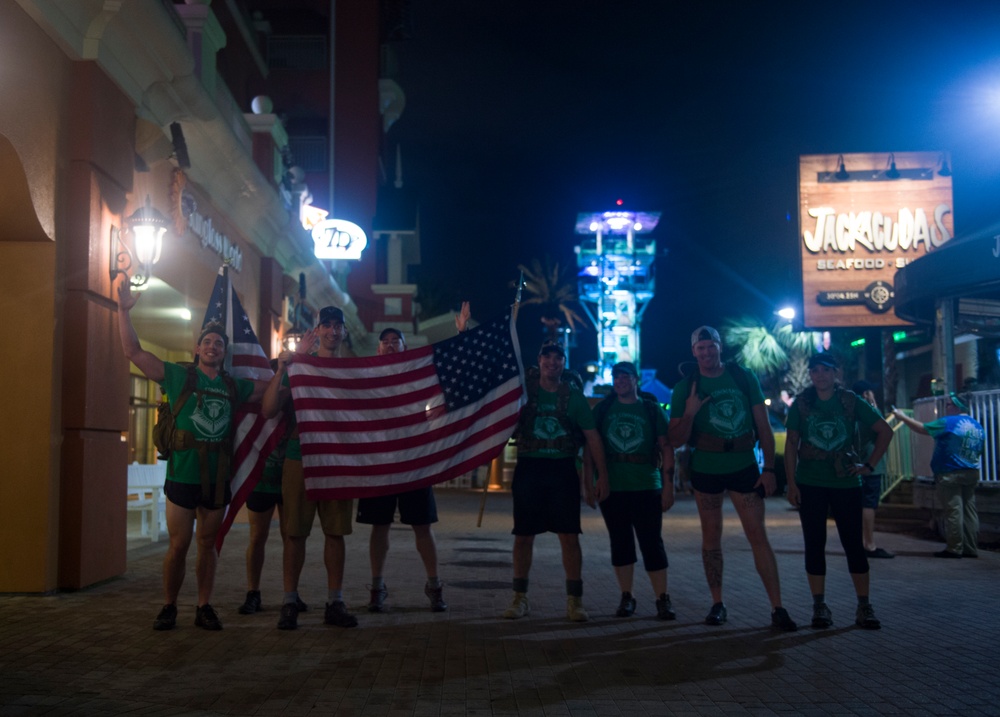 Air Commando Ruckers march from Tampa to Hurlburt