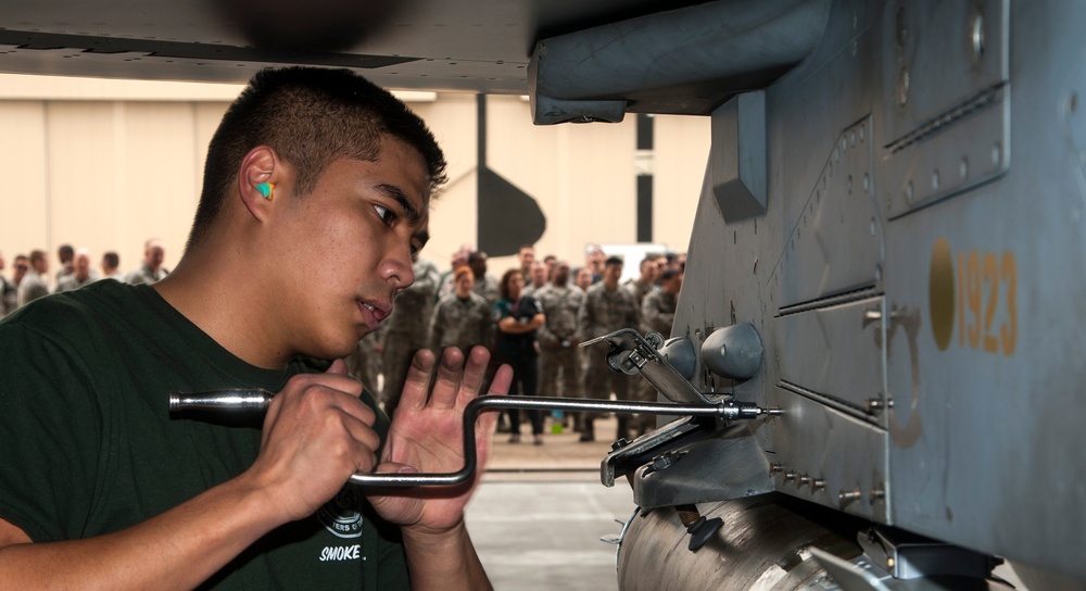 Load crew of the quarter competition showcases professionalism