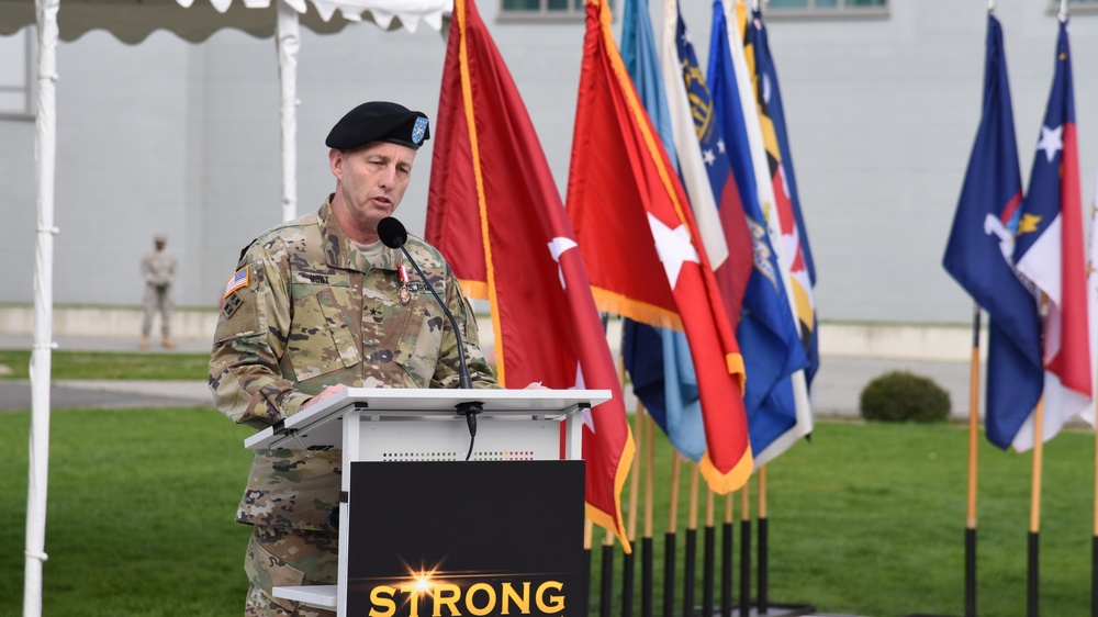 Brigadier General John H. Hort Retires