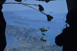 5th QM and Greek riggers train on Airdrop Ops in Exercise Spartan Hellenic