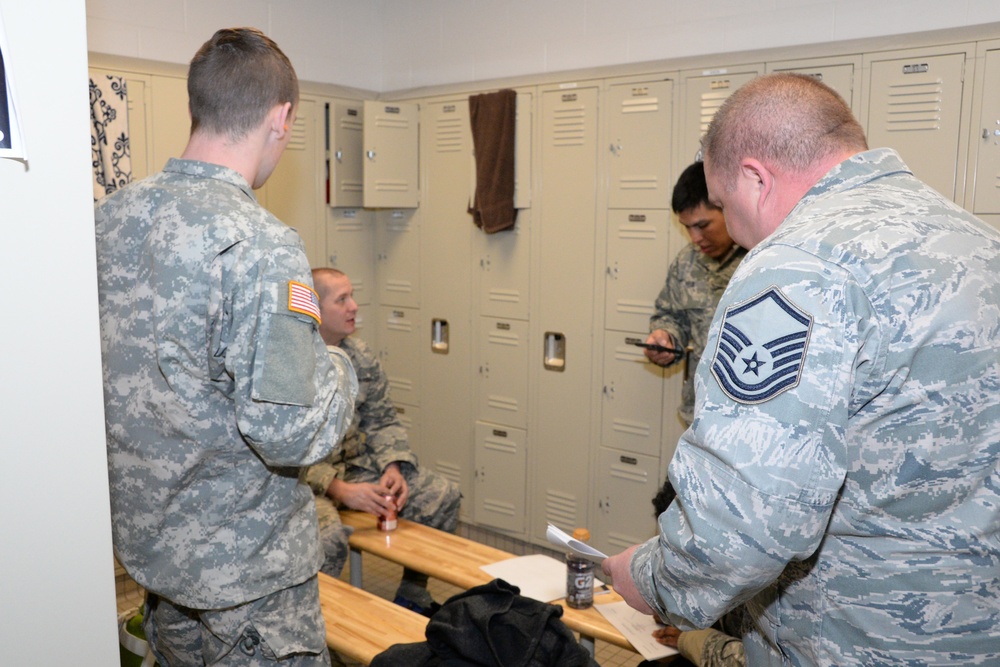 181st Intelligence Wing participated in a natural disaster exercise