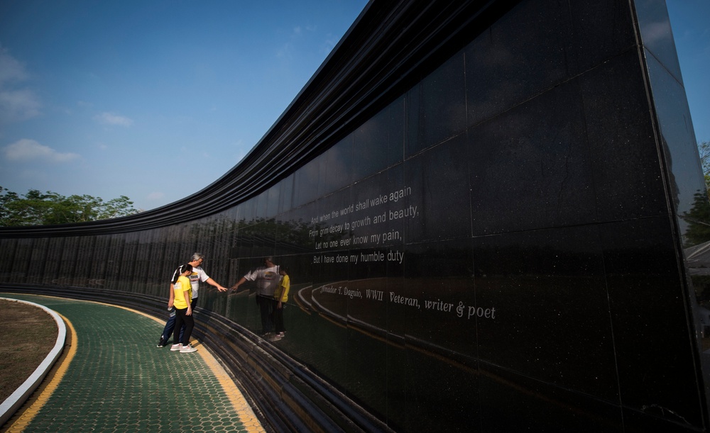U.S. and Philippine service member’s participle in the 2nd annual Capas Freedom March