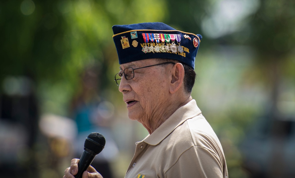 U.S. and Philippine service member’s participle in the 2nd annual Capas Freedom March