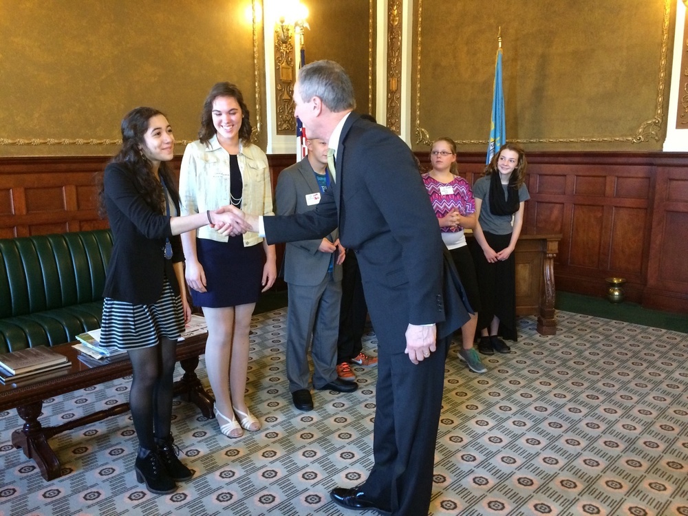 Ellsworth teen recognized as South Dakota Military Youth of the Year