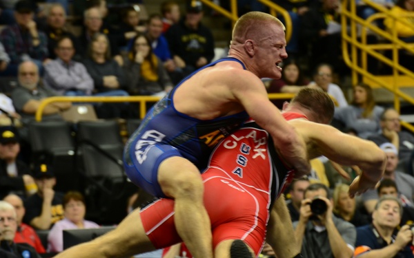 Soldiers compete in 2016 U.S. Olympic Wrestling Trials