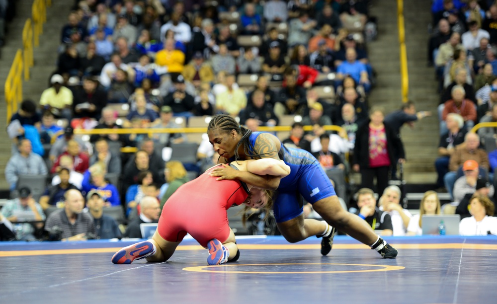 Soldiers compete in 2016 U.S. Olympic Wrestling Trials