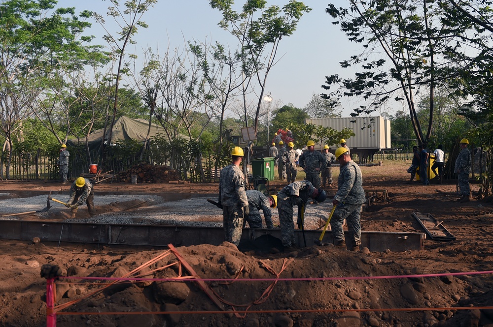 Beyond the Horizon: U.S. Military joins to build school for local community