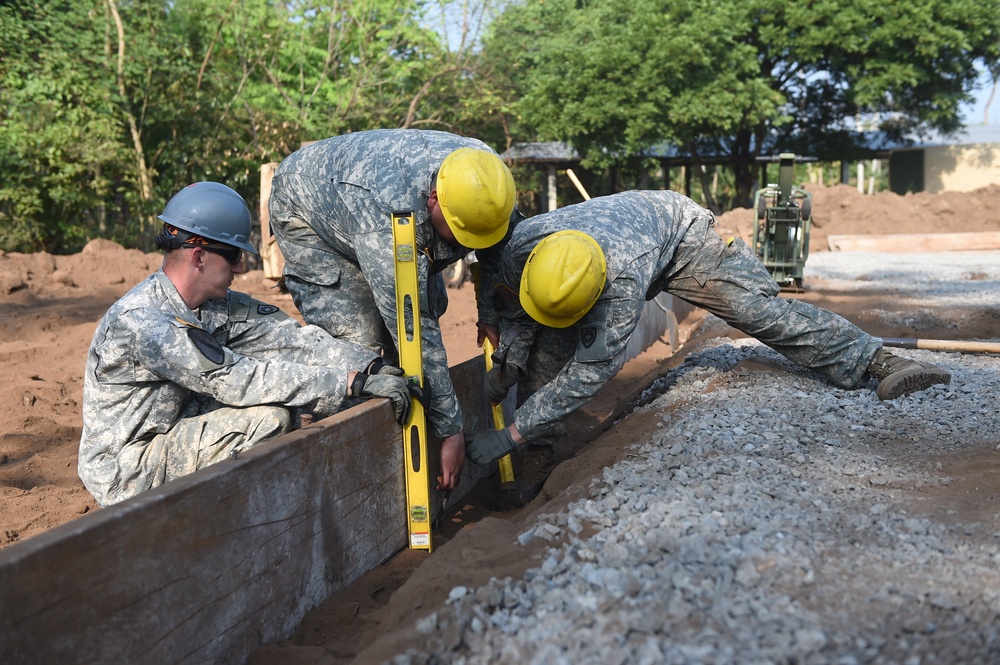 Beyond the Horizon: U.S. Military joins to build school for local community