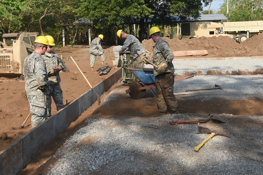 Beyond the Horizon: U.S. Military joins to build school for local community