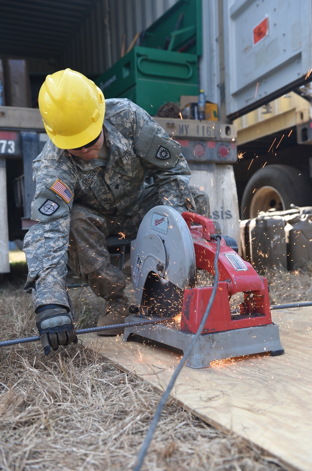 Beyond the Horizon: U.S. Military joins to build school for local community