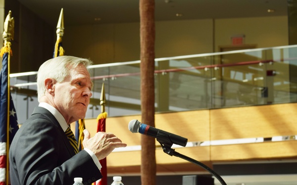 Secretary Mabus Names Next Destroyer Carl M. Levin at Detroit Ceremony