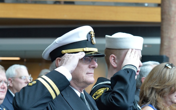 Secretary Mabus Names Next Destroyer Carl M. Levin at Detroit Ceremony