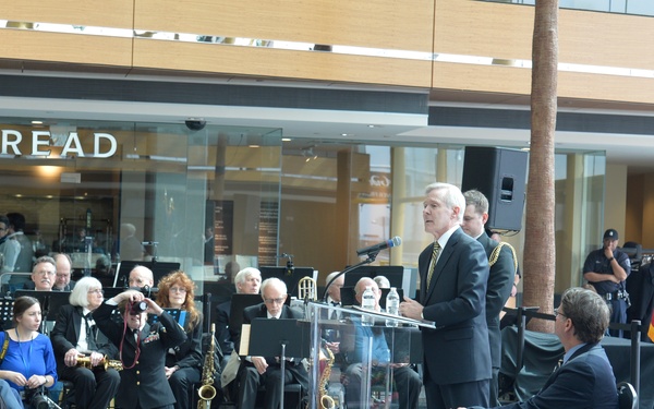 Secretary Mabus Names Next Destroyer Carl M. Levin at Detroit Ceremony
