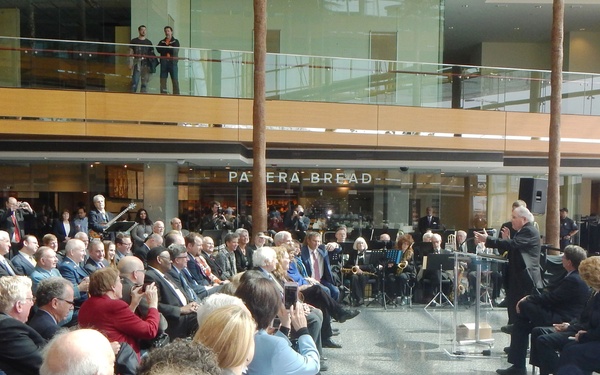 Sen. Carl M. Levin Honored by Navy at Detroit Ceremony