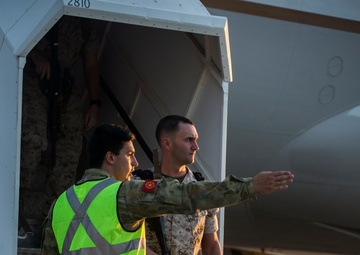 1st Battalion, 1st Marines arrival to Darwin
