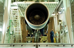 An era of Dover-built TF39 engines throttles down