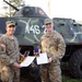 Soldiers receive Romanian award for aiding victims of car crash