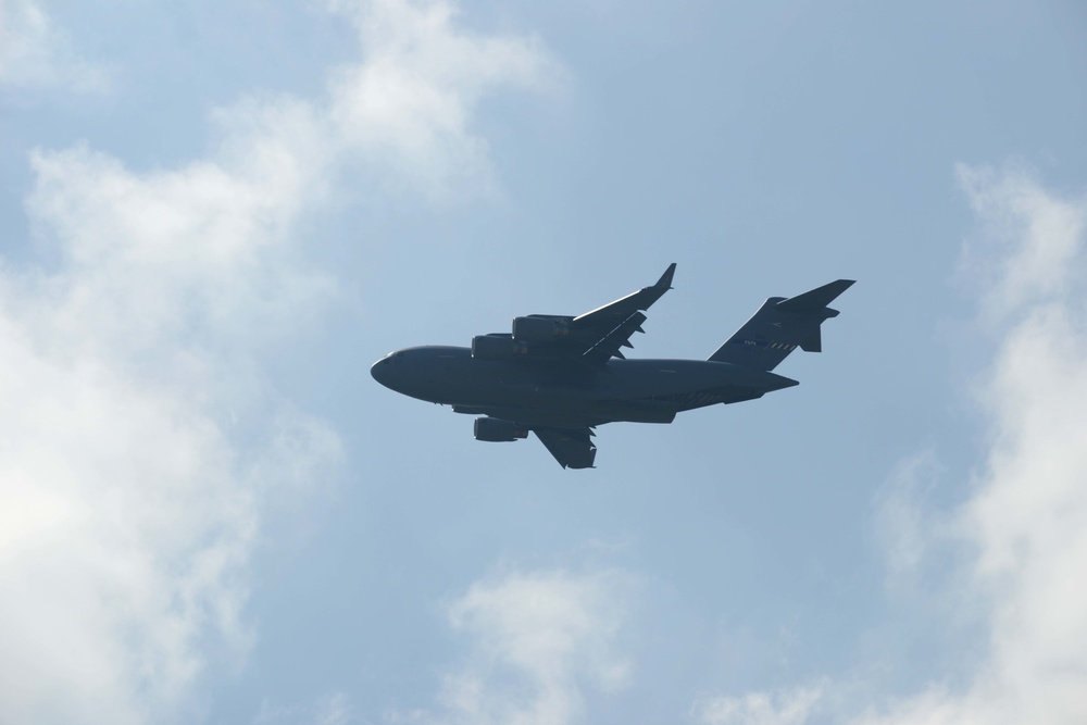 Heavy Equipment and Personnel drop down on the Hohenfels Training Area