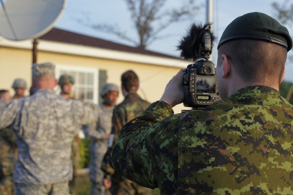 Canadian Forces document military training