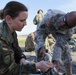 U.S. Army Sgt. First Class explains a MC-6 Harness to a German Capt.