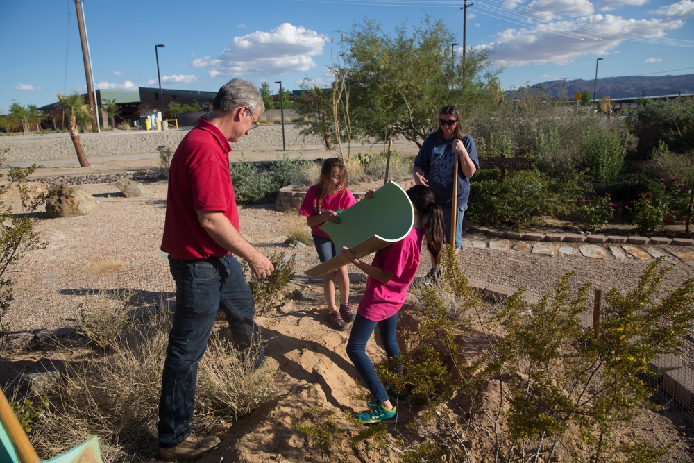 NREA teaches girl scouts about desert tortoise