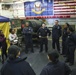 USS Whidbey Island Conducts Evacuation Control Center Exercise