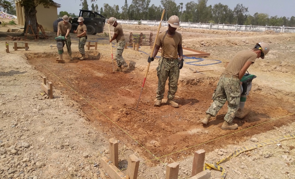 NMCB 4 DET Takeo, Cambodia