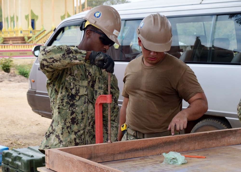 NMCB 4 DET Takeo, Cambodia