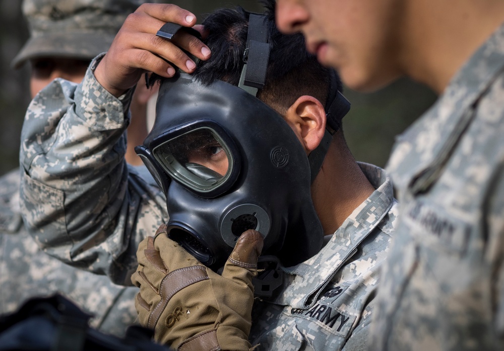 Paratroopers train to protect against chemical, biological, radiological and nuclear threats