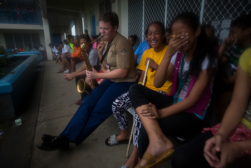 Brass Band in American Samoa