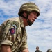 British Army soldier participating in Sustained Airborne Training.