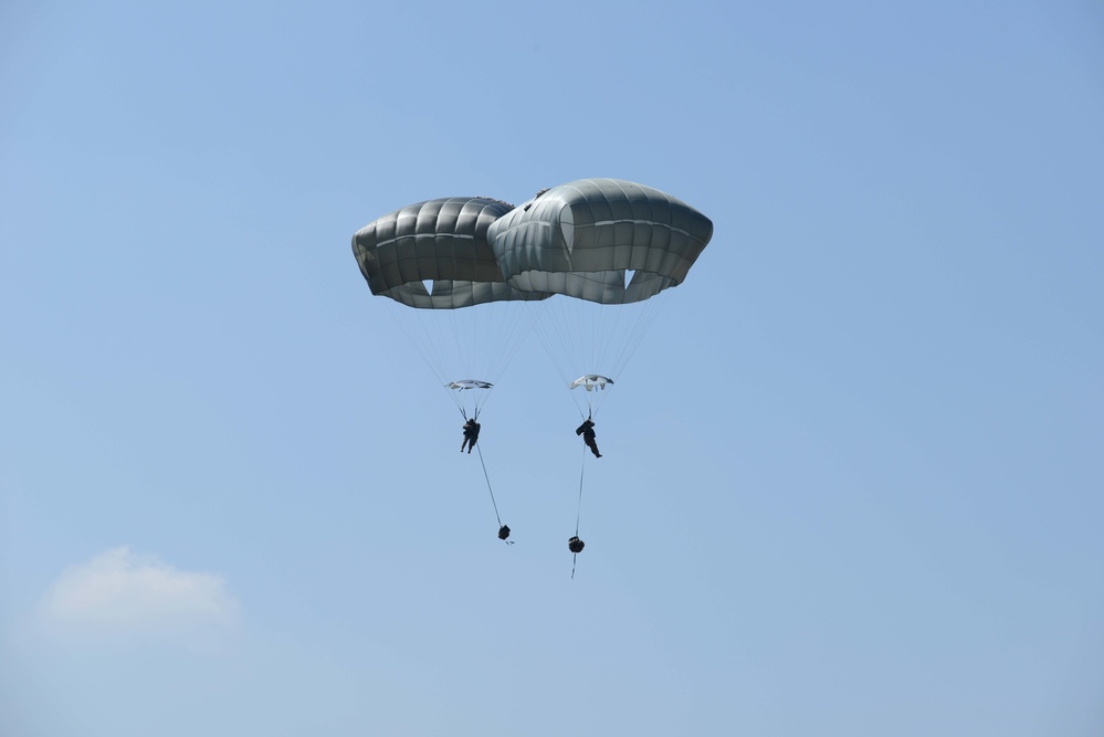 Heavy Equipment and Personnel drop down on the Hohenfels Training Area