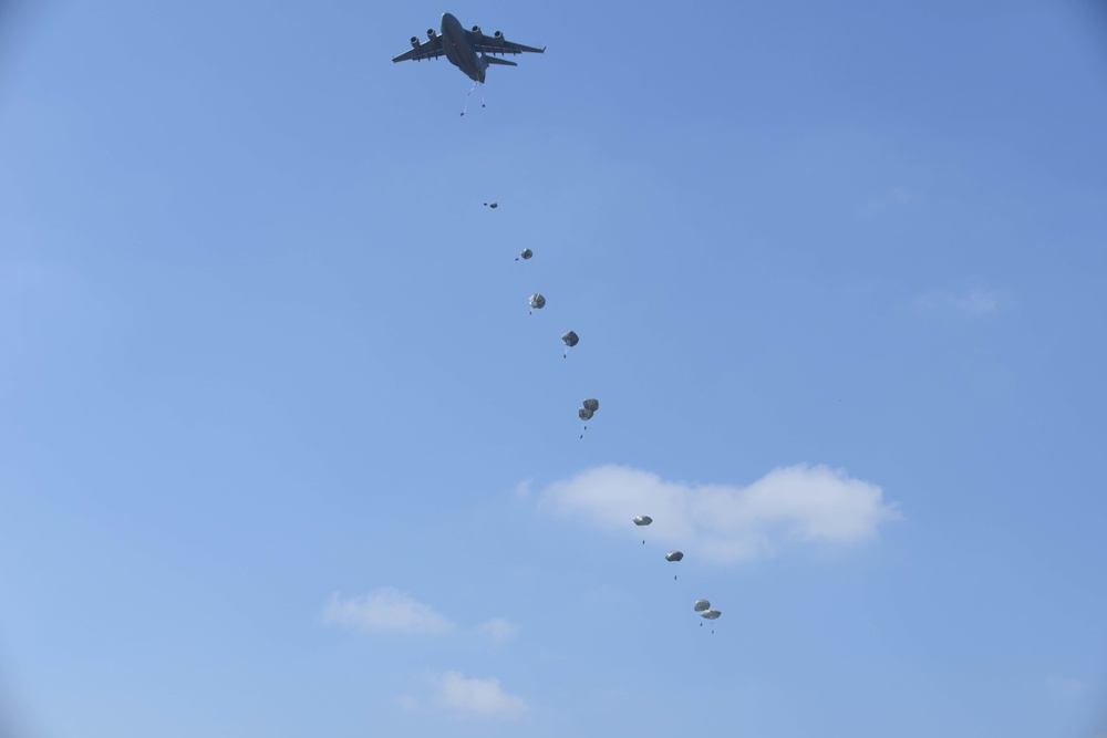 Heavy Equipment and Personnel drop down on the Hohenfels Training Area